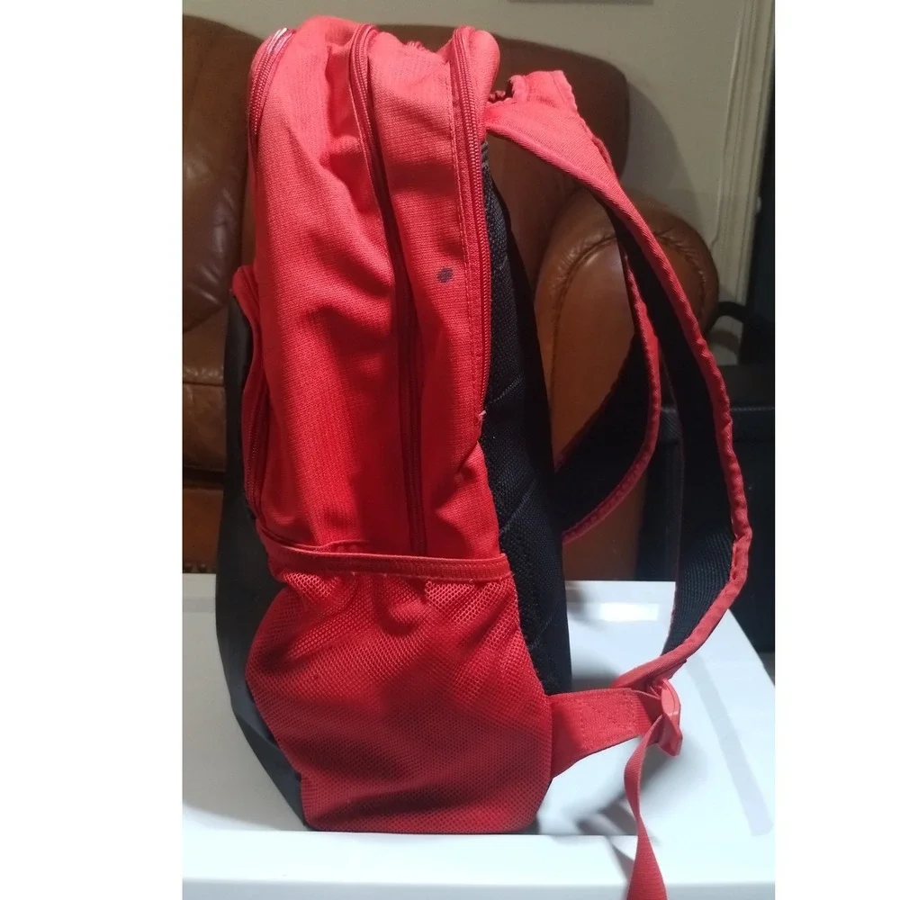Nike Academy Team Soccer Backpack Red Black Sport Training Bag BA5501-657